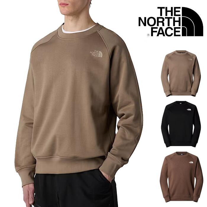 トレーナー THE NORTH FACE TNF メンズ レディース バックロゴ ボックスロゴ 裏起毛 ユニセックス Raglan Redbox Sweatshirt ブラック ブラウン 黒 茶 S M L NF0A89FA