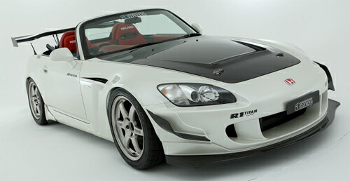 【エントリーでポイント10倍】amuse レガーロ フェイス キット ホンダ S2000 AP1/AP2用 フロントバンパー/フロントフェンダー/フロントカナードのエアロ3点キット【エアロ】【自動車パーツ】 アミューズ Legalo Face Kit