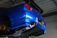 【エントリーでポイント10倍】amuse R1TITAN 90 STTI 日産 ニッサン スカイライン GT-R BNR32/BNR33/BNR34用 【マフラー】【自動車パーツ】 アミューズ R1チタン 90 STTI 【車関連の送付先指定で送料無料】