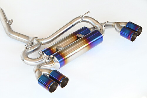 【エントリーでポイント10倍】amuse R1TITAN EXTRA GOLD RING 4TAIL STTI スバル BRZ ZC6用 【マフラー】【自動車パーツ】 アミューズ R1チタン エクストラ ゴールドリング 4テール STTI 【車関連の送付先指定で送料無料】