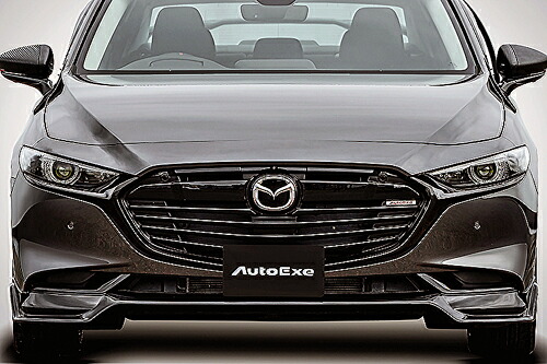 AUTOEXE フロントグリル マツダ MAZDA3 セダン BP系用 ピアノブラック/艶消しブラック2色塗装済(MBP2510)【エアロ】【自動車パーツ】オートエクゼ スタイリングキット STYLING KIT FRONT GRILL【車関連の送付先指定で送料無料】｜矢東アウトレットショップ