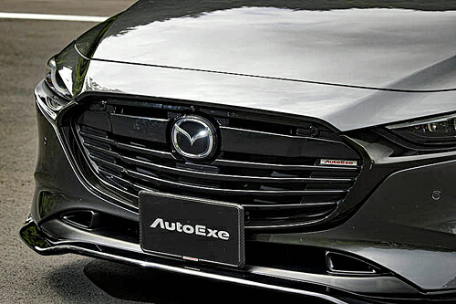 AUTOEXE フロントグリル マツダ MAZDA3 ファストバック BP系用 ピアノブラック/艶消しブラック2色塗装済(MBP2510)【エアロ】【自動車パーツ】 オートエクゼ スタイリングキット STYLING KIT FRONT GRILL 【車関連の送付先指定で送料無料】