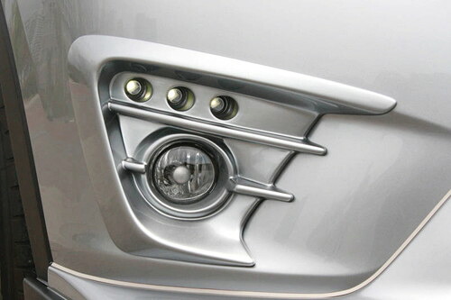 AUTOEXE LEDデイタイムランプキット ベゼルタイプ マツダ CX-5 KE2FW/KE2AW/KE5FW/KE5AW/KEEFW/KEEAW用 未塗装(MKE2050)【エアロ】 オートエクゼ スタイリングキット STYLING KIT LED DAYTIME LAMP KIT BEZEL TYPE 【車関連の送付先指定で送料無料】