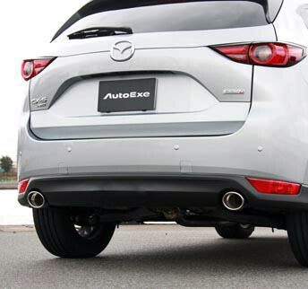 【エントリーでポイント10倍】AUTOEXE Premium Tail Muffler マツダ CX-5 ガソリン2.5L車 KF5P 車体番号500001～用 (KFA2 V5 810)【マフラー】【自動車パーツ】 オートエクゼ プレミアムテールマフラー