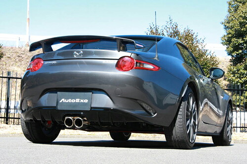 AUTOEXE SPORTS MUFFLER + REAR UNDER PANEL マツダ ロードスターRF NDERC用 (MND8Y60/MND2400)【マフラー】【エアロ】【自動車パーツ】オートエクゼ スポーツマフラー リアアンダーパネル｜矢東アウトレットショップ