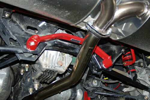 【エントリーでポイント10倍】AUTOEXE LOWER ARM BAR マツダ RX-8 SE3P用 リア(MSE440)【補強パーツ】【自動車パーツ】 オートエクゼ ロア アーム バー