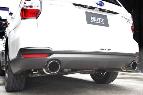 【エントリーでポイント10倍】BLITZ NUR-SPEC VS スバル フォレスター SJG用 (63157)【マフラー】【自動車パーツ】 ブリッツ ニュルスペック ブイエス
