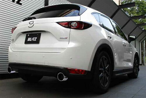 【エントリーでポイント10倍】BLITZ NUR-SPEC VS マツダ CX-5 KF2P用 (63167)【マフラー】【自動車パーツ】 ブリッツ ニュルスペック ブイエス