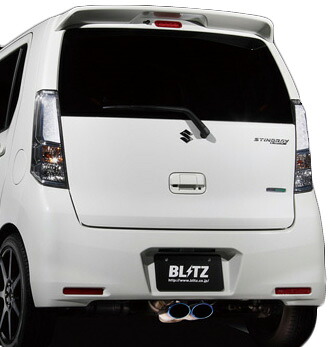 BLITZ NUR-SPEC VSR スズキ ワゴンR スティングレー MH34S用 (63505V)【マフラー】【自動車パーツ】ブリッツ ニュルスペック ブイエスアール|矢東アウトレットショップ