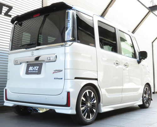 【エントリーでポイント10倍】BLITZ NUR-SPEC VSR スズキ スペーシアカスタム MK53S用 (63551V)【マフラー】【自動車パーツ】 ブリッツ ニュルスペック ブイエスアール