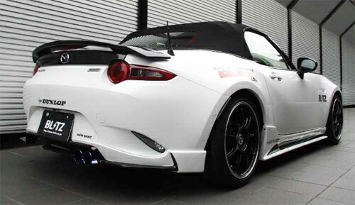 【エントリーでポイント10倍】BLITZ NUR-SPEC F-Ti マツダ ロードスター ND5RC用 (67154)【マフラー】【自動車パーツ】 ブリッツ ニュルスペック エフティーアイ 【車関連の送付先指定で送料無料】