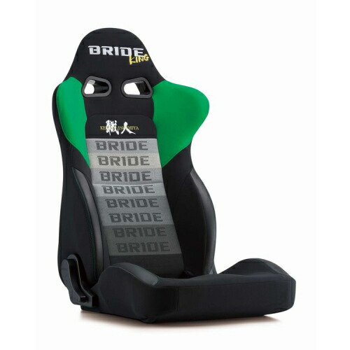 【エントリーでポイント10倍】BRIDE EUROSTER II （ユーロスター2） 土屋圭市スペシャルエディションモデル シートヒーター搭載モデル ブラック&グリーン 抗菌仕様 (E35DSN) 【シート】【自動車パーツ】ブリッド 黒 緑