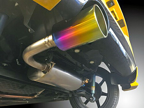 【エントリーでポイント10倍】D-SPORT Full Titan Muffler ダイハツ コペン LA400K用 (17400-B242)【マフラー】【自動車パーツ】 Dスポーツ フルチタンマフラー