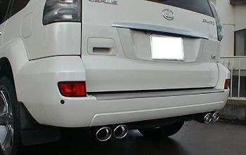 【エントリーでポイント10倍】MEIWA ELFORD SPRIT Muffler 4本出し トヨタ ランドクルーザー プラド 120系(ガソリン車)用 左右4本出し【マフラー】【自動車パーツ】 メイワ エルフォード スプリットマフラー 【個人宅も配送可能】