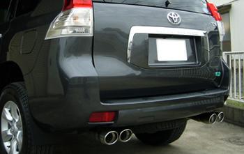 【エントリーでポイント10倍】MEIWA ELFORD SPRIT Muffler 4本出し トヨタ ランドクルーザー プラド 150系（ガソリン車）用 左右4本出し【マフラー】【自動車パーツ】 メイワ エルフォード スプリットマフラー 【個人宅も配送可能】 66,072円