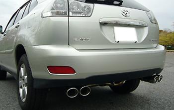 【エントリーでポイント10倍】MEIWA ELFORD SPRIT Muffler 4本出し トヨタ ハリアー用 左右4本出し【マフラー】【自動車パーツ】 メイワ エルフォード スプリットマフラー 【個人宅も配送可能】