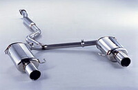 FUJITSUBO Legalis R type EVOLUTION スバル レガシィ ツーリングワゴン 2.0 GT マイナー前 アプライド A/B/C BP5用 左右出し(790-64061)【マフラー】【自動車パーツ】フジツボ レガリスR タイプ エボリューション 【車関連の送付先指定で送料無料】|矢東アウトレットショップ