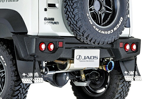 【エントリーでポイント10倍】JAOS REAR SPORTS COWL スズキ ジムニー シエラ JB74 1型～3型用 塗装品 タフブラック(B042518TB) 【エアロ】【自動車パーツ】 ジャオス リア スポーツカウル 【個人宅も送料お客様負担にて配送可能】 66,949円