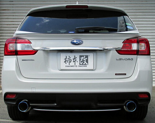 柿本改 カキモトレーシング Regu.06＆R スバル レヴォーグ 1.6GT VM4用 デュアルセンター付き (B22353W)【マフラー】【自動車パーツ】KAKIMOTO RACING レグ ゼロロクアール【個人宅も送料お客様負担にて配送可能】｜矢東アウトレットショップ