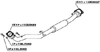 【エントリーでポイント10倍】柿本改 カキモトレーシング センターパイプ 日産 ニッサン キューブ 1.4 BZ11用 (NCP363)【マフラー】【自動車パーツ】 KAKIMOTO RACING CENTER PIPE 【個人宅も送料お客様負担にて配送可能】