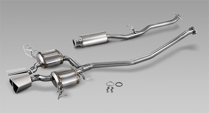 【エントリーでポイント10倍】MUGEN SPORTS EXHAUST SYSTEM ホンダ シビック ハッチバック MC後 FK7用 マフラーガーニッシュセット(18000-XNCG-K0S0)【マフラー】【自動車パーツ】 無限(ムゲン) スポーツエキゾーストシステム
