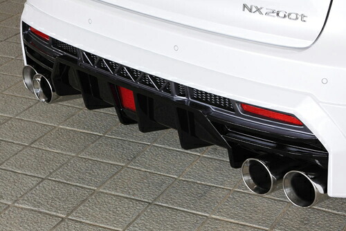【エントリーでポイント10倍】M'z SPEED LUV LINE Exhaust System レクサス NX200t AGZ10用 （2361-0145）【マフラー】【自動車パーツ】 エムズスピード ラヴライン エキゾーストシステム