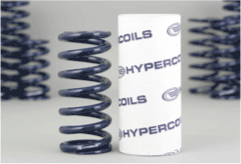 HYPERCO(ハイパコ)直巻きスプリング 2本1セット ID70 8インチ(203.2mm) 500ポンド(8.9kgf/mm) 品番HC70-08-0500【直巻きサス】【自動車パーツ】|矢東アウトレットショップ