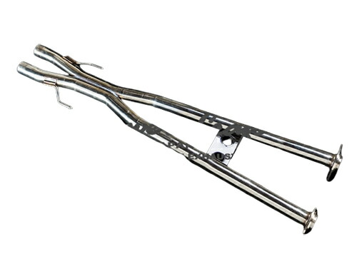 【エントリーでポイント10倍】パワークラフト Xチューブ レクサス LS500 4WD VXFA55用 サブサイレンサーなし(P-TO090104)【マフラー】【自動車パーツ】 POWER CRAFT X TUBE