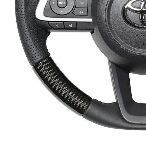 Real Steering オリジナルシリーズ トヨタ ルーミー 後期 900系用 カラー ブラックカーボン Tyd Bkc Bk ハンドル レアル ステアリング Propaint Hu