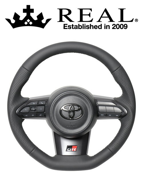 【エントリーでポイント10倍】REAL STEERING オリジナルシリーズ トヨタ GRヤリス GXPA16/MXPA12用 カラー：オールレザー (TYI-LPB-SL)【ハンドル】【自動車パーツ】 レアル ステアリング
