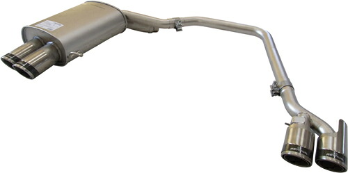 REMUS レムス SPORTS LABEL BMW 5シリーズ F11 直6用左右ダブル(087112 1584CS)【eマーク適合品】【マフラー】【自動車パーツ】|矢東アウトレットショップ