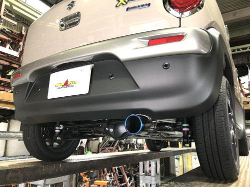 スルガスピード PFSループサウンドマフラー(チタンテール) スズキ クロスビー MN71S用 （SRS-005-E）【マフラー】【自動車パーツ】SURUGA SPEED PFS LOOP SOUND MUFFLER｜矢東アウトレットショップ