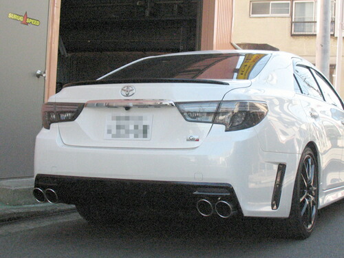 楽天市場】GRX130 マークX オールステンマフラー ストレート チタン