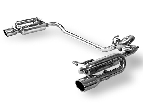 【エントリーでポイント10倍】スルガスピード PFSループサウンドマフラー(左右2本出し) トヨタ SAI AZK10用 （SRT-466-A)【マフラー】【自動車パーツ】 SURUGA SPEED PFS LOOP SOUND MUFFLER