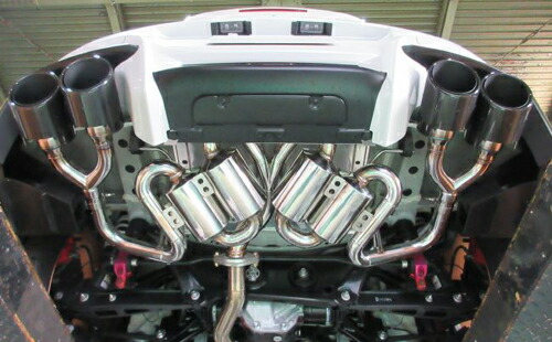 楽天市場】スリーキャッツ ZN8 GR86 GRリヤバンパー専用 100Φ真円 4本