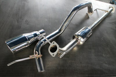 SUXON RACING 4X4 MUFFLER トヨタ ハイラックス GUN125用 サイド1本出し/ポリッシュ (HLD-125) 送料区分:D 【マフラー】【自動車パーツ】サクソンレーシング フォーバイフォー マフラー|矢東アウトレットショップ