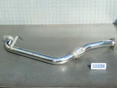 【エントリーでポイント10倍】SUXON RACING FRONT PIPE トヨタ ランドクルーザー (ランクル80) HDJ81V用 (LCD-801） 送料区分：B 【マフラー】サクソンレーシング フロントパイプ