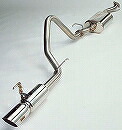 SUXON RACING 4X4 MUFFLER トヨタ ランドクルーザー プラド (ランクル) ロングボディ 3.4L VZJ120/VZJ121W用 片側シングル (PRG-120) 送料区分：D 【マフラー】【自動車パーツ】サクソンレーシング フォーバイフォー マフラー｜矢東アウトレットショップ