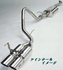 SUXON RACING 4X4 MUFFLER トヨタ ランドクルーザー (ランクル100) ガソリン車 UZJ100W用 片側ダブル (LCG-104) 送料区分：D 【マフラー】【自動車パーツ】サクソンレーシング フォーバイフォー マフラー｜矢東アウトレットショップ