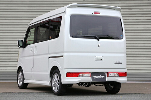 【エントリーでポイント10倍】モンスタースポーツ TYPE Sp-GW マフラー スズキ エブリイワゴン DA17W用 （241595-3950M）【マフラー】【自動車パーツ】 MONSTER SPORT TYPE Sp-GW MUFFLER 【個人宅も送料お客様負担にて配送可能】