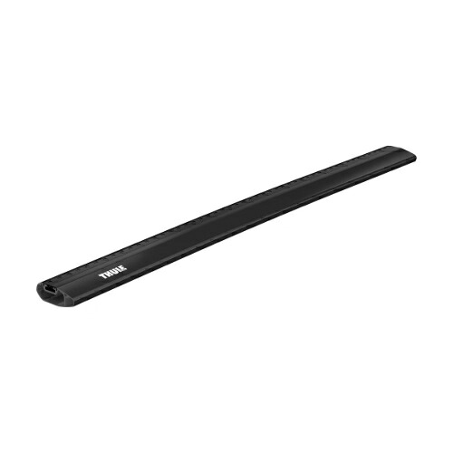 THULE ベースキャリア ウィングバーエッジ 77cm (TH7212B) カラー：ブラック【キャリア】【自動車パーツ】スーリー Base Carrier WingBar Edge Black 7212B【フット＆バー同時注文で送料無料】｜矢東アウトレットショップ