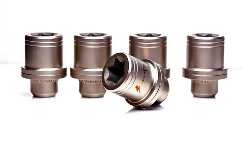 Thunder Bolt Titanium BE-Wakin' M12×P1.5/1.25 27.5mm ニッサン用 平座ホイールナット専用 20本セット(WAKIN-1215NP)【ホイールパーツ】【自動車パーツ】サンダアボルトチタニウム Ti ホイールナット ビー ウォーキン|矢東アウトレットショップ