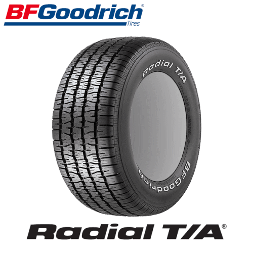 BF Goodrich RADIAL T/A 235/60R15 98S P 【235/60-15】 【新品Tire】 サマータイヤ ビーエフグッドリッチ タイヤ ラジアルティーエー レイズドホワイトレター 【個人宅配送OK】｜矢東アウトレットショップ