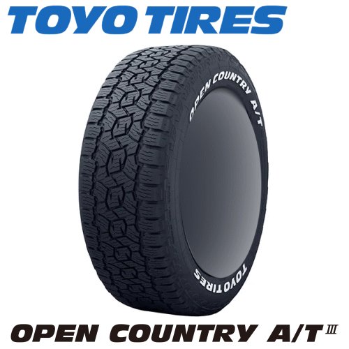 A/T3 TOYO TIRES OPEN COUNTRY A/T III 285/70R17 116/113Q LT 片側ホワイトレター 【285/70-17】 トーヨー タイヤ オープンカントリー エーティースリー AT3 新品 サマータイヤ 17インチ｜矢東アウトレットショップ
