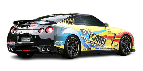 【エントリーでポイント10倍】TOMEI POWERED Ti RACING TITANIUM MUFFLER 日産 ニッサン GT-R R35用 (441007)【マフラー】【自動車パーツ】 東名(トウメイ) パワード Tiレーシング チタニウムマフラー 【代金引換不可】