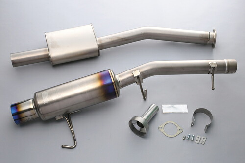 【エントリーでポイント10倍】TOMEI POWERED Ti SPORTS TITANIUM MUFFLER 日産 ニッサン スカイライン GT-R BCNR33用 (442002)【マフラー】【自動車パーツ】 東名(トウメイ) パワード Tiスポーツ チタニウムマフラー 【代金引換不可】