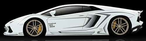 ROWEN サイドステップ(FRP) 素地 ランボルギーニ アヴェンタドール LP700用 (1G002J00)【エアロ】【自動車パーツ】ロェン【車法人のみ送料無料】|矢東アウトレットショップ