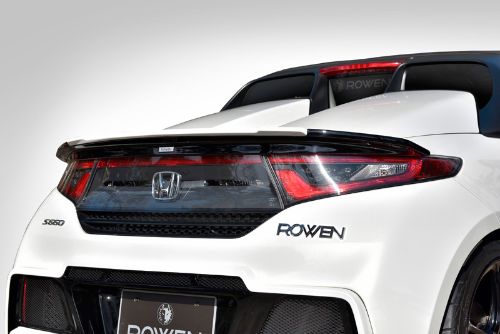 【エントリーでポイント10倍】ROWEN SPORT トランクスポイラー(FRP) 素地 ホンダ S660 JW5用 (1H004T00)【エアロ】【自動車パーツ】 ロェン スポーツ