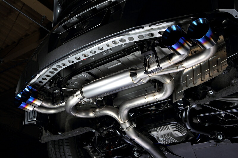 【エントリーでポイント10倍】ROWEN PREMIUM01TR HEAT BLUE TITAN 日産 ニッサン GT-R R35用 インテリジェンス(1N001Z01)【マフラー】【自動車パーツ】 ロェン プレミアム01TR ヒートブルーチタン