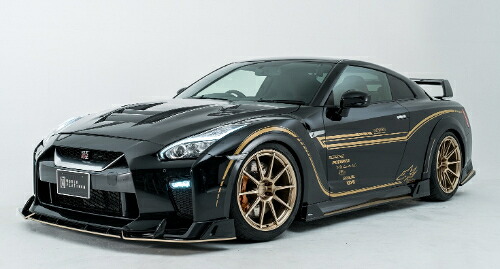 ROWEN WORLD PLATINUM RACING STYLE FULL KIT(FRP) 素地 日産 ニッサン GT-R (MY2017～) R35用 (1N005X00)Frスポ/トランクスポ/サイステ/Rrバンパーエクステ/Rrフェンダーエクステ/Rrウイングのエアロ6点キット【エアロ】【自動車パーツ】 ロェン